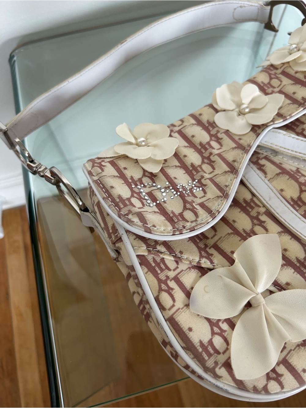 Faux Dior Saddle Bag